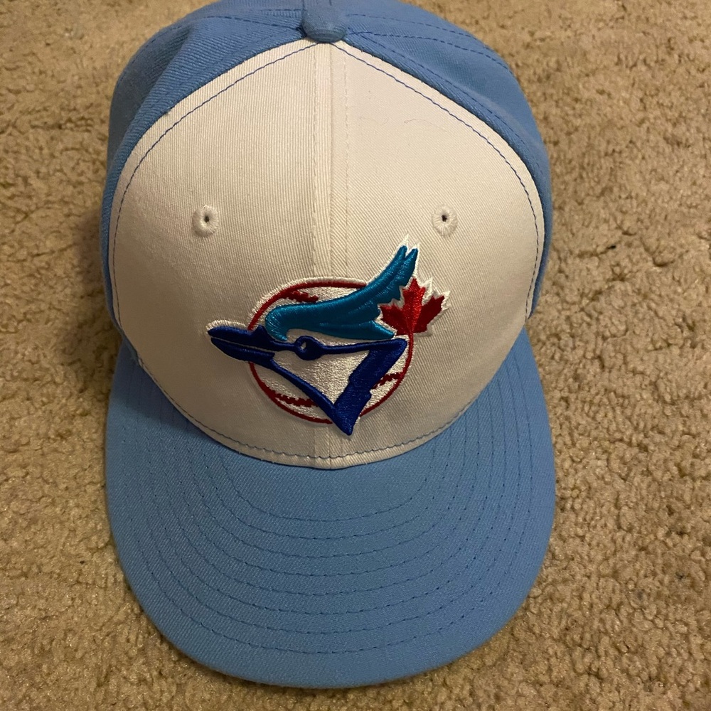 Light blue blue jays hat worn once